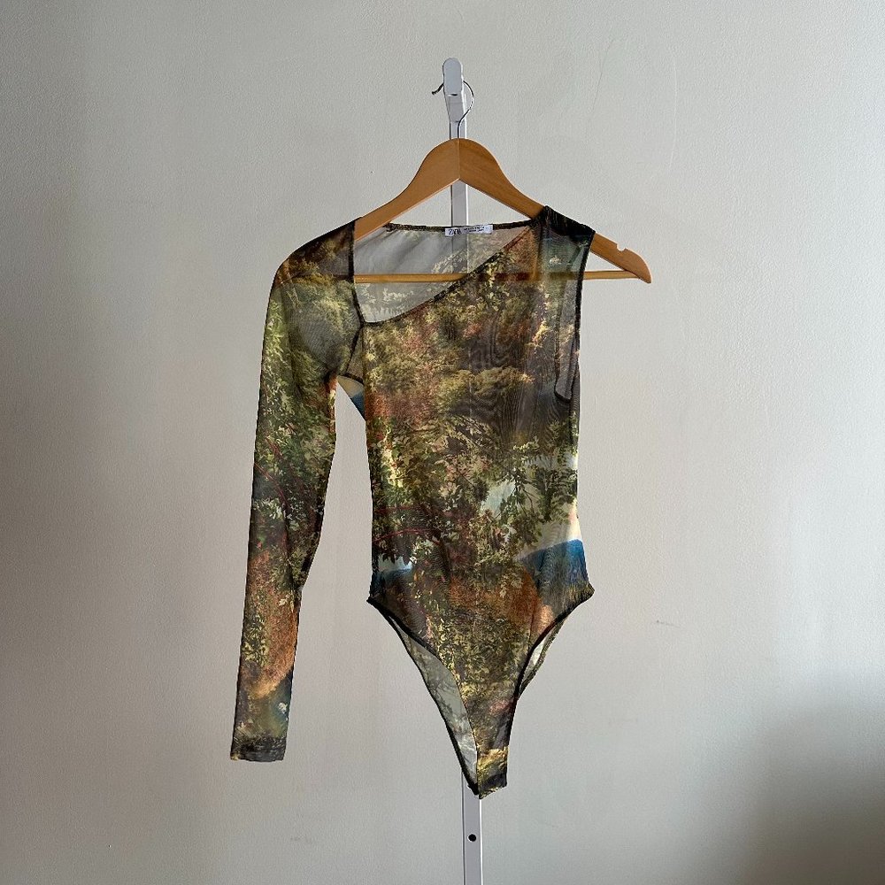 Zara mesh bodysuit